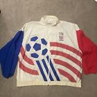 Adidas Vintage World Cup USA 94 Track Jacket 4XL Retro Style Casual Track Top