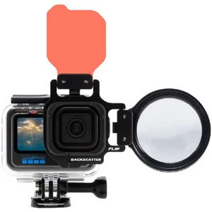 FLIP12 Pro Package w/ Shallow Dive Filters +15 MacroMate Mini Lens for GoPro - Picture 1 of 5