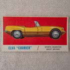 1961 Topps Sports Cars #53 Elva "Courier" - Sports Roadster - Great Britain