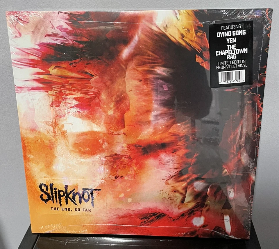 SLIPKNOT  THE END, SO FAR VIOLET VINYL /2000 MISPRINT (THE END IS NEAR) IN HAND - Image 1 of 1