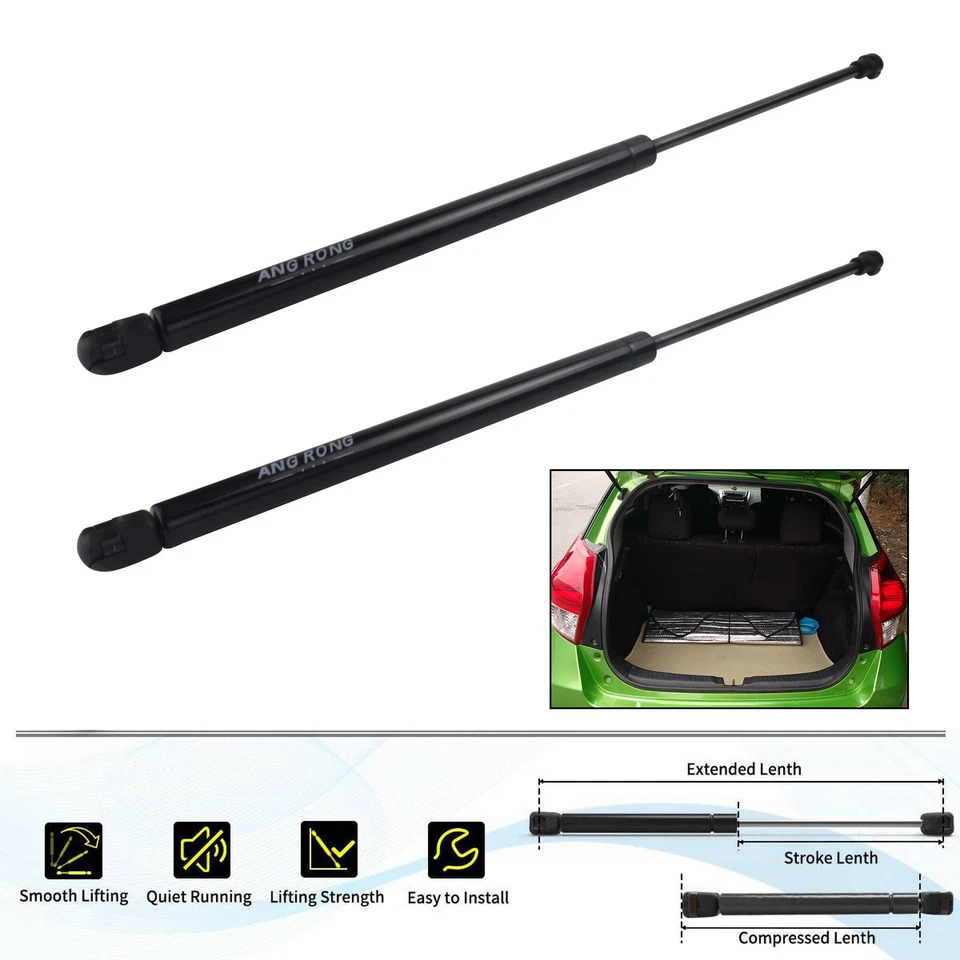 2x for Toyota YARIS Hatchback 1999-05 Gas Tailgate Support Struts Lifters Z562a