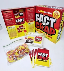 Imagination Fact or Crap Trivia with Attitude Card Party Game Complete  - Picture 1 of 5