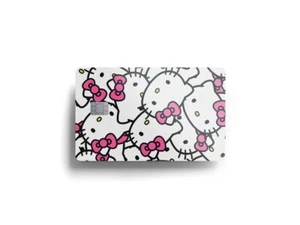 Peau de carte de crédit couverte Hello Kitty - Photo 1 sur 10