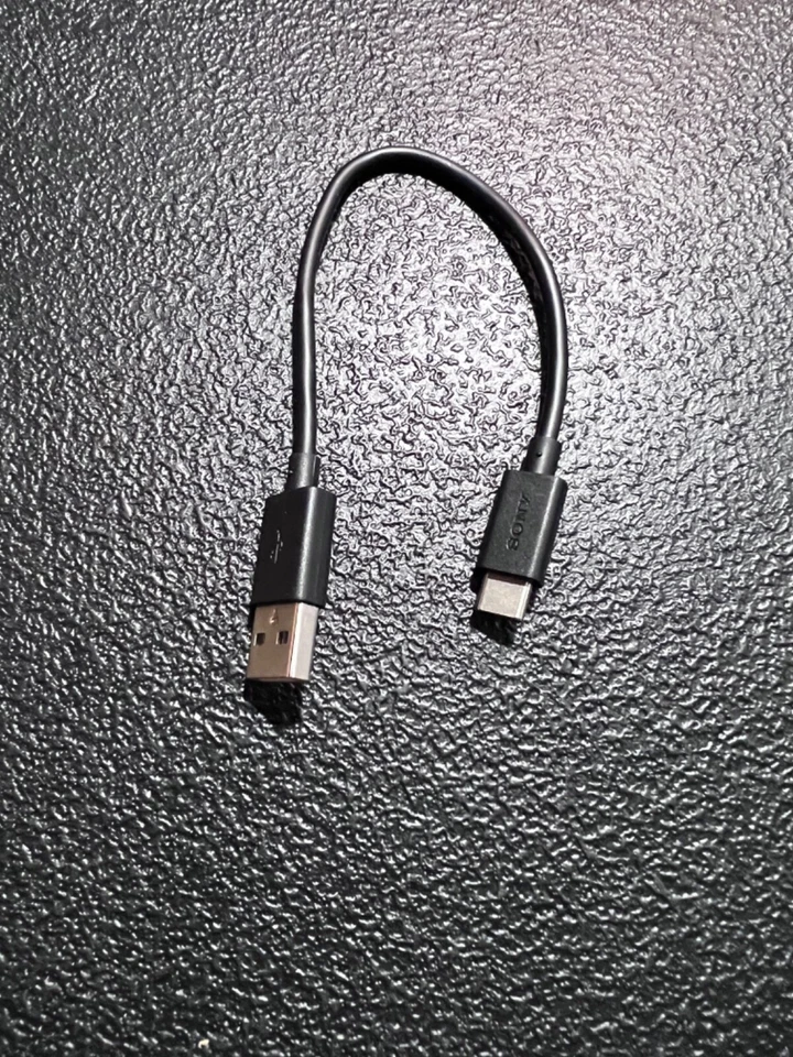 OEM SONY USB USB-C Type-C Charger Cable WH-1000XM4 WH-1000XM5 Charging Cord - Image 1 of 1