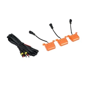 For Toyota 3x LED FRONT GRILLE LIGHTS+Wire Harness For Sequoia For TRD PRO 2022+ - Picture 1 of 4