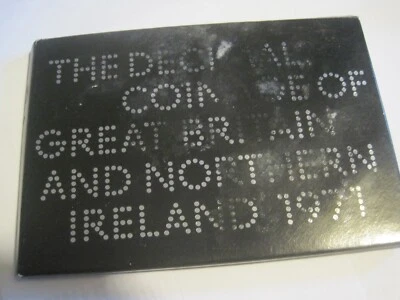 1971 GREAT BRITAIN  / NORTHERN IRELAND UK PROOF SET (6) - FIRST DECIMAL COINS - Image 1 of 4