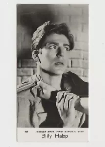 Tarjeta coleccionable Billy Halop 1939 Bridgewater estrellas de cine - Serie 7 #18 - Imagen 1 de 2
