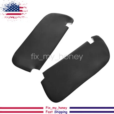 Brand New Sun Visor Leather Black Cover Fits For 1994-2001 Dodge RAM 1500 - Изображение 1 из 4