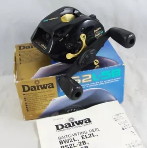 Pre-Owned DAIWA PS2L-5B Casting Reel + Box + Paper - Power Mesh Drive - Picture 1 of 10