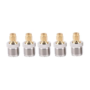 SMA Male Plug to UHF PL259 SO239 Female RF Connector AdapterCableJACU_RZ - Zdjęcie 1 z 9
