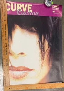 Álbum promocional Curve 'CUCKOO' 1993 vintage póster 18x24 discos ansiosos MUY RARO - Imagen 1 de 2