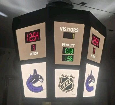 Vancouver Canucks Arena Jumbotron Mancave Light - Image 1 of 4