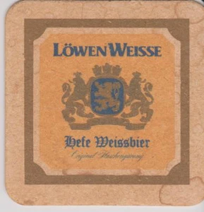 Bierdeckel / Beercoaster / Bierviltje Lowen Weisse - Imagen 1 de 2