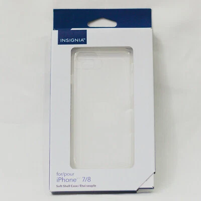 Funda Carcasa Suave Transparente Insignia Apple iPhone 7/8  Foto 1 de 2