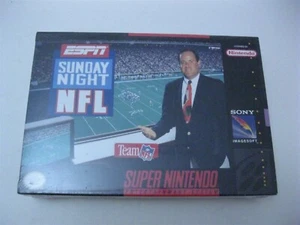 ESPN Sunday Night NFL new sealed Super Nintendo SNES 1991 - Picture 1 of 6