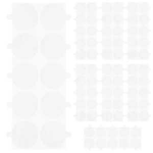 100 Stück Doppelseitig Wachs Versiegelt Aufkleber Selbstklebende Sticker Punkte Seiten - Bild 1 von 12