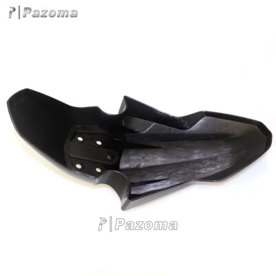 Kits de guardabarros delantero de plástico ABS para moto de cross para Kawasaki KSR 110 2013 negro Foto 1 de 4