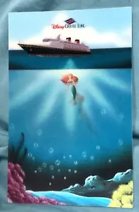 Disney Cruise Line 2005 THE LITTLE MERMAID Lenticular Promotional Card DCL - Picture 1 of 12