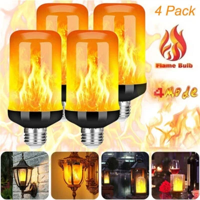 E27 LED Flamme Glühbirne Flamme Lampe Flackerlicht Flammeneffekt Feuer Licht DE - Bild 1 von 4