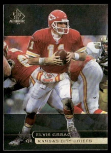 Elvis Grbac 1998 SP Authentic #80 Kansas City Chiefs - Bild 1 von 2