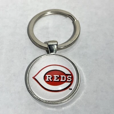 Cincinnati Reds MLB Metal Baseball Keychain - Image 1 of 4