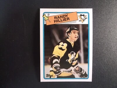 1988-89 Topps Hockey Randy Hillier Card # 158 - Image 1 of 2