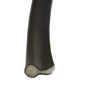 Marquis Boot Puffschnur Keder 8068945 | schwarz 1/4 x 1/2 Zoll (YD) - Bild 1 von 3