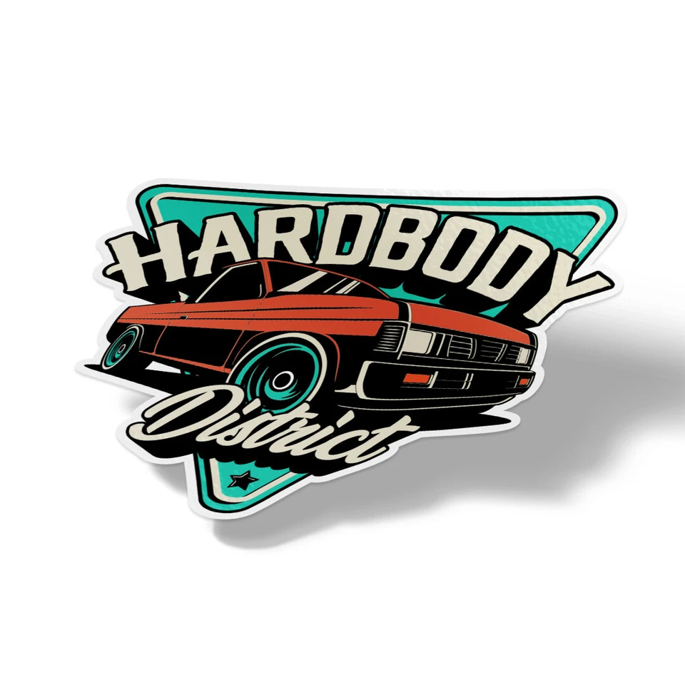 Calcomanía adhesiva de garaje vintage de carrocería dura para Nissan D21 Foto 1 de 1