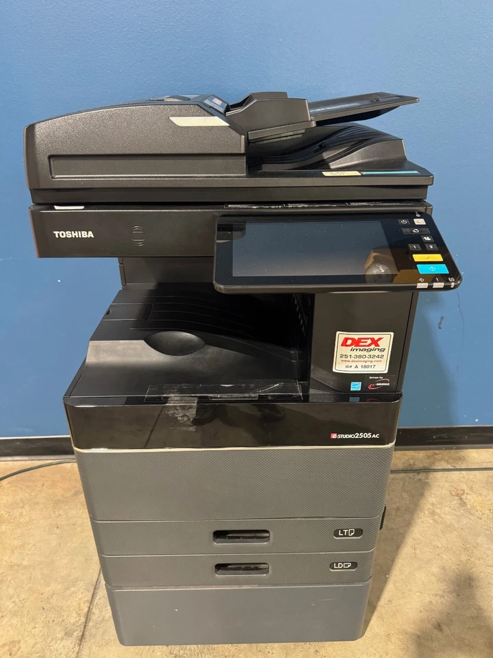 Toshiba E-Studio 2505AC Color Multifunción Impresora Escáner Copiadora *NECESITA FUNCIONAR* Foto 1 de 4