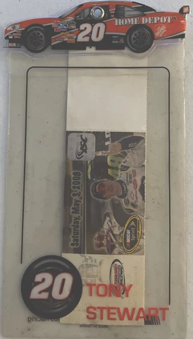 TONY STEWART #20 Home Depot Ticket Credential Holder NASCAR Cover