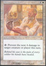 1x Master Healer NM, English MTG Urza's Destiny