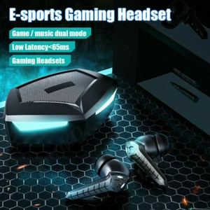 Waterproof Wireless Earbuds Stereo Bass Headphones Headsets Mic for Bluetooth - Zdjęcie 1 z 9