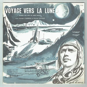 33T 25cm VOYAGE VERS LA LUNE -L'HOMME DES AILES Disque LA RONDE DES ENFANTS E 13 - Picture 1 of 7