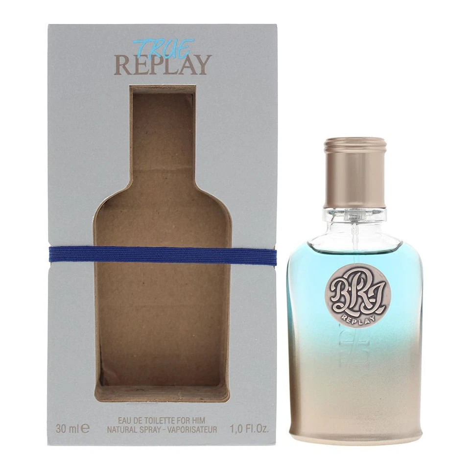 Replay True For Him Eau de Toilette 30ml Mens Perfume - Bild 1 von 1