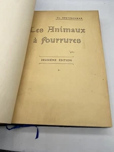 Kretzschmar, C. Les animaux à fourrures. Deuxième édition. 1923 - Picture 1 of 11