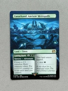 Zanarkand, Ancient Metropolis (Borderless) #314 MTG Final Fantasy (FIN) NM/Mint - Bild 1 von 2