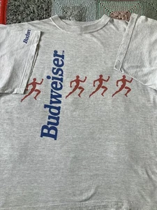 Vintage 1996 Budweiser Atlanta Olympics Sponsor Tee - Picture 1 of 19