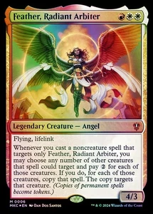 Feather, Radiant Arbiter Commander: Murders at Karlov Manor NM MTG Foil - Picture 1 of 1