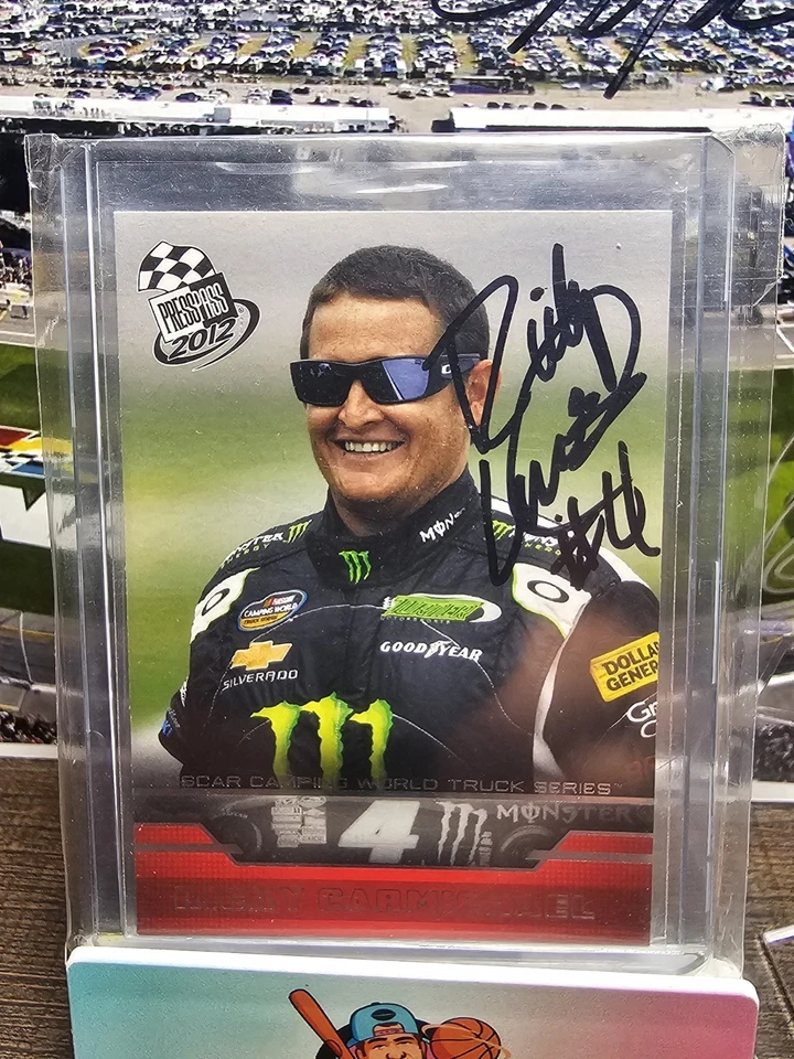 2012 Press Ricky Carmichael Signed Autographed NASCAR Racing Card - Image 1 of 1