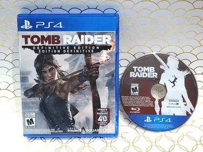 Tomb Raider - Definitive Edition (Sony PlayStation 4, PS4 2014) Tested, Works! - Image 1 of 4