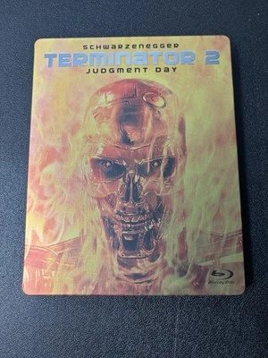 Terminator 2 Judgement Day blu ray steelbook good condition read oop rare - Image 1 of 4
