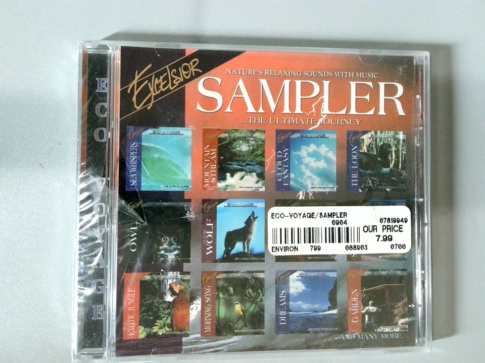 Excelsior Eco-Voyage Sampler CD 1990 Nature Relaxation Ambient Environ - Image 1 of 2