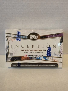 Topps Bundesliga Inception 2024/2025 Hobby Box Neu OVP Trading Cards Auto Relic - Bild 1 von 4