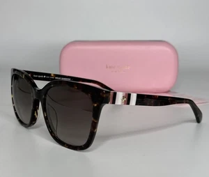 Gafas de sol Kate Spade KS Kiya/s ojo de gato 0086 Habana marrón degradado 53 mm - Imagen 1 de 10