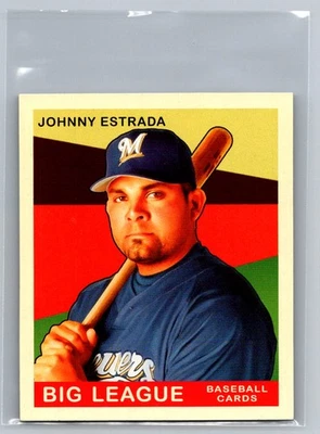 Johnny Estrada 2007 Upper Deck Goudey / Red Backs Milwaukee Brewers #170 - Image 1 of 2