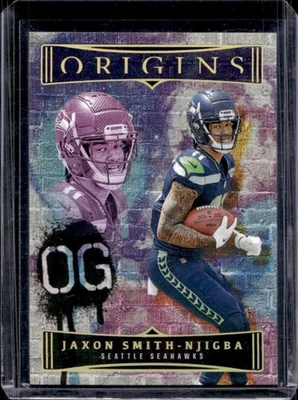 2023 Origins Jaxon Smith-Njigba Original Gridiron RC #OG-JSN Seahawks - Image 1 of 2