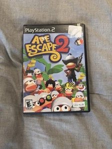 Ape Escape 2 (Sony PlayStation 2 PS2, 2003) - Completo En Caja, Probado Y Funciona - Imagen 1 de 7