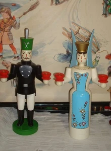 alter großer Engel Bergmann  Seiffen ca 1970 in ovp top 40 cm - Bild 1 von 9