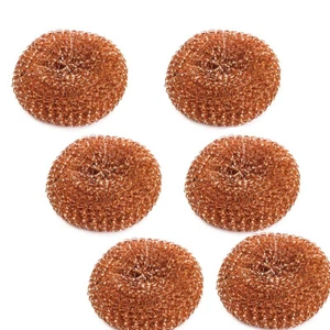 6X bola de malla convertidor catalítico de embalaje de cobre puro 30 g borrador - Imagen 1 de 5