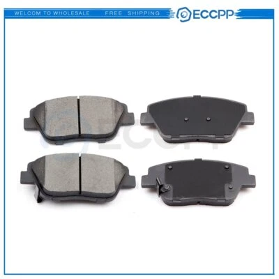 Front Ceramic Brake Pads For 2010-2015 Hyundai Sonata 2011 2012-2017 Kia Optima Foto 1 de 4